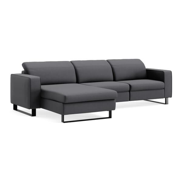 Viviana Modern Couchgarnitur Schwarz