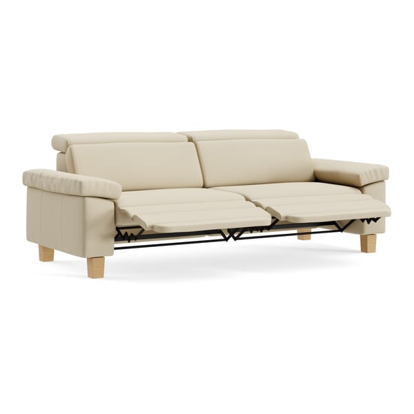 Viviana Klassisch 3-Sitzer Beige