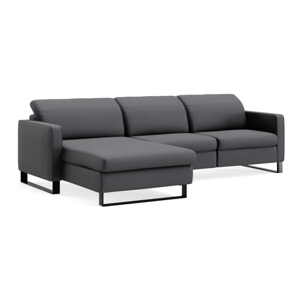 Viviana Modern Couchgarnitur Schwarz