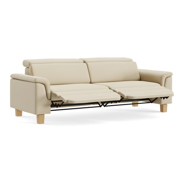 Viviana Klassisch 3-Sitzer Beige