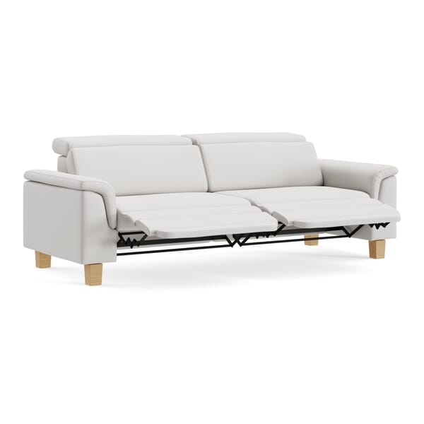 Viviana Klassisch 3-Sitzer Weiß